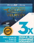 Kolekce 3BD 3D IMAX (Žraloci,Delfíni a velryby,Perla oceánu) 3D 3x(Blu-ray)