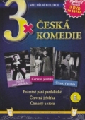 3x(DVD) Česká komedie VI. (Počestné paní pardubické + Červená ještěrka + Čtrnáctý u stolu)