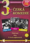 3x(DVD) Česká komedie VIII. (Přijdu hned + Alena + O věcech nadpřirozených)