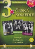 3x(DVD) Česká komedie IX. (Život je pes + Zaostřit, prosím! + Z českých mlýnů)