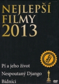 3x(DVD) Nejlepší filmy 2013 (Nespoutaný Django, Pí a jeho život, Bídníci)