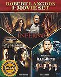 Kolekce 3BD Dan Brown (Inferno, Andělé a démoni, Šifra mistra Leonarda) 3x(Blu-ray)