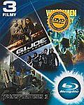 3x(Blu-ray) kolekce: Strážci + G.I.Joe:Kobra + Transformers 3