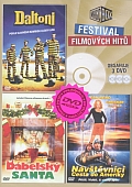 3x(DVD) Daltoni + Ďábelský santa + Návštěvníci : Cesta do Ameriky