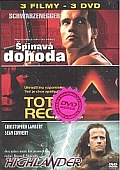 3x(DVD) Špinavá dohoda + Total recall + Highlander