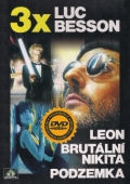 3x(DVD) kolekce (Brutální Nikita, Leon, Podzemka)