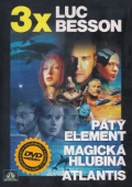 3x(DVD) - kolekce (Pátý element, Magická hlubina, Atlantis)