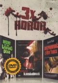 Poslední kanibalové + Noc oživlých mrtvol + Rozparovač z New Yorku 3x(DVD) - kolekce