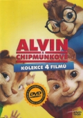 Alvin a Chipmunkové 1-4 4x(DVD) - kolekce