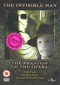 Fantom Opery "1943"+ Neviditelný muž "1933" 2x(DVD) (Phantom Of The Opera / Invisible Man)