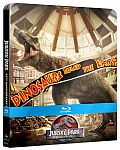 Jurský park - kolekce 1-4 4x(Blu-ray) 25 výročí (Jurassic Park collection) - limitovaná edice steelbook (vyprodané)