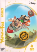 Phineas a Ferb kolekce 1.-4. 4x(DVD) (Phineas and Ferb collection) - vyprodané