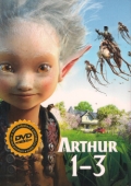 Arthur sada 3x(DVD) - Arthur a Minimojové + Arthur a Maltazardova pomsta + Arthur a souboj dvou světů