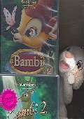 Bambi 1 2x(DVD) - speciální edice + plyšák BAMBI (vyprodané)