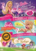 Barbie Kouzelný módní salón / Příběh mořské pany / Tři mušketýři - 3x(DVD) - kolekce