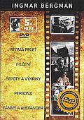 Ingmar Bergman - kolekce 5 filmů na 4x(DVD) 1 (Sedmá pečeť, Mčení, Šepoty a výkřiky, Persona, Fanny a Alexander)