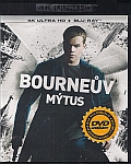 Bournův mýtus (UHD+BD) 2x(Blu-ray) (Bourne Supremacy) - 4K Ultra HD
