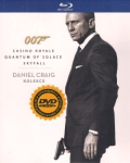 James Bond 007 - Daniel Craig - kolekce 3x(Blu-ray) Casino Royale / Quantum of Solace / Skyfall (vyprodané)