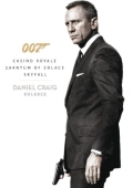 James Bond 007 - Daniel Craig 3x(DVD) - sada: Casino Royale / Quantum of Solace / Skyfall