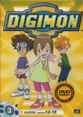 Digimon - 1. série (DVD) 03 (epizoda 12-16) (Digimon Adventure)