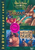 Dvojbalení: Tarzan 2x(DVD) S.E. + Medvědí bratři 3x(DVD)