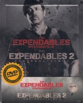 Expendables 1+2: Postradatelní 1+2 2x(Blu-ray) - limitovaná sběratelská edice steelbook