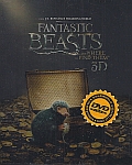 Fantastická zvířata a kde je najít 3D+2D 2x(Blu-ray) - steelbook limitovaná sběratelská edice (Fantastic Beasts and where to find them) - vyprodané