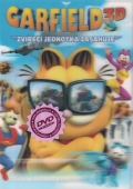 Garfield 3D: Zvířecí jednotka zasahuje [DVD] (Garfield 3D) + 2x 3D brýle