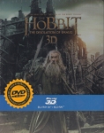 Hobit: Šmakova dračí poušť 3D+2D 4x(Blu-ray) - steelbook (Hobbit: The Desolation of Smaug)