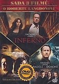 3x(DVD) Dan Brown (Inferno, Andělé a démoni, Šifra mistra Leonarda)