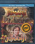 Jumanji + Jumanji: Vítejte v džungli 2x(Blu-ray) (Jumanji: Welcome to the Jungle)