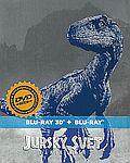 Jurský svět: Zánik říše 3D+2D 2x(Blu-ray) (Jurassic World: Fallen Kingdom) - limitovaná edice steelbook 3 - BAZAR