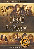 Kolekce Středozemě (kinoverze) 6x(DVD) (Hobbit + Lord of the Rings)