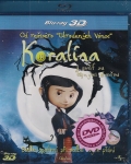 Koralína a svět za tajnými dveřmi 3D+2D (Blu-ray) (Coraline) - vyprodané