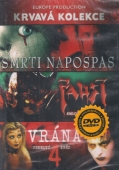 3x[DVD] Krvavá kolekce (Smrti napospas + Faust + Vrána 4)