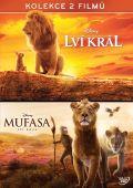 Lví král (2019) + Mufasa: Lví král 2x(DVD) (Lion King (Live Action) + Mufasa: The Lion King 2x(DVD)