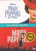 Mary Poppins - kolekce (Mary Poppins+Mary Poppins se vrací) 3x(DVD) (Mary Poppins colection) - vyprodané