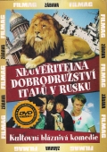 Neuvěřitelná dobrodružství Italů v Rusku (DVD) (Neveroyatnye priklyucheniya italyantsev v Rossii) - pošetka