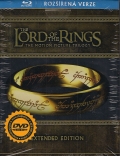 Pán prstenů filmová trilogie: Rozšířená edice 6x(Blu-ray) + 9x(DVD)