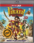 Piráti! 3D+2D [Blu-ray] (Pirates! Band Of Misfits) - AKCE 1+1 za 599