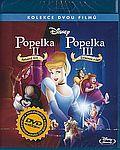 Popelka 2 - Splněný sen + Popelka 3 - Ztracena v čase (Blu-ray) (Cinderella II+III)
