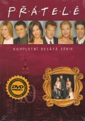 Přátelé: sezóna 10 4x(DVD) - CZ Dabing (Friends: Complete season 10)