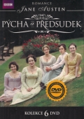 Pýcha a předsudek - kolekce 6x(DVD) - pošetka (vyprodané)
