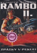 Rambo II - zpátky v pekle! (DVD) (Rambo 2) - CZ Dabing 5.1 (reedice 2009) - pošetka