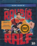 Raubíř Ralf 3D+2D 2x(Blu-ray) (Wreck-it Ralph)