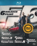 Rychle a zběsile 1-6 sada 6x(Blu-ray) (Fast & Furious 1-6)