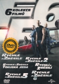 Rychle a zběsile 1-6 6x(DVD) (Fast & Furious 1-6)