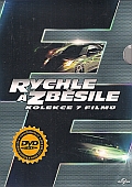 Rychle a zběsile 1-7 kolekce 7x(DVD) (Fast & Furious 1-7) - vyprodané