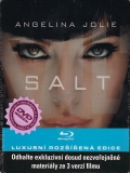 Salt (Blu-ray) - luxusní rozšířená edice (3 verze filmu) - steelbook - BAZAR