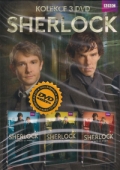 Sherlock: Kompletní 1. sezóna 3x(DVD) - vyprodané